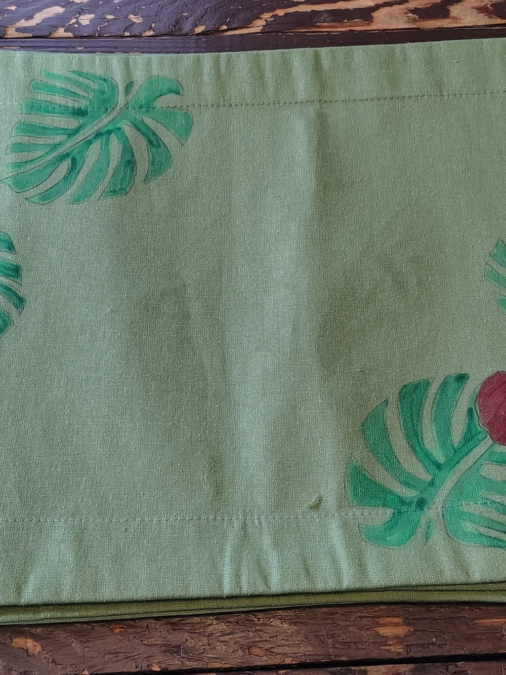 Hawaiian Hibiscus Themed Placemats - Set of 4